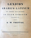Lexicon Arabico-Latinum ex opere suo Maiore in usum tironum excerptum.