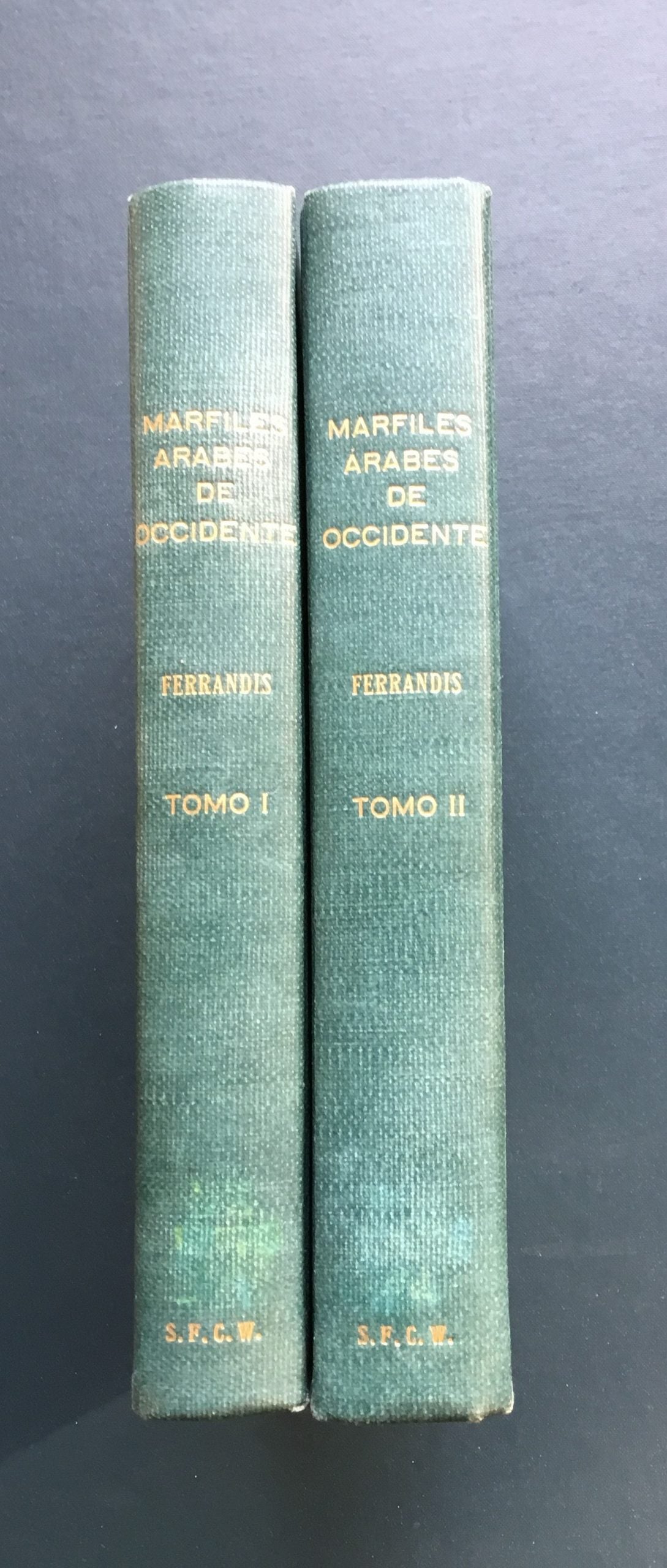 Marfiles Arabes de Occidente. TWO VOLUMES.