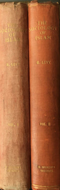 An Introduction to The Sociology of Islam. TWO VOLUMES.