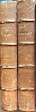 Voyage en Terre Sainte. TWO VOLUMES.