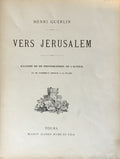 Vers Jerusalem.