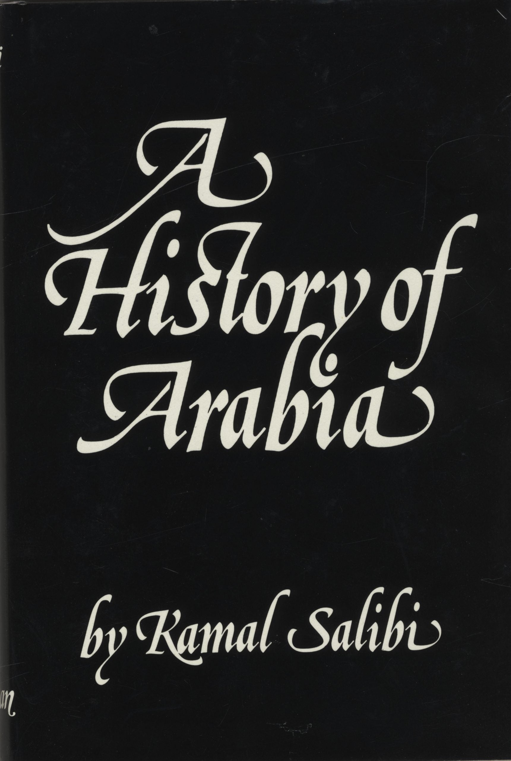 A History of Arabia.