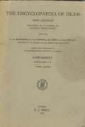 The Encyclopaedia of Islam. New Edition. Supplement, Fascicules 3-4. Prepared by a Number of  Leading Orientalists.