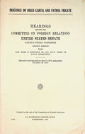 Briefings on Diego Garcia and Patrol Frigate. Hearings before The Committee on Foreign Relations United States Senate Ninety-Third Congress Second Session.