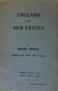 England and her Critics.