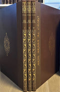 Arte Araba Al Cairo. L’Art Arabe d’apres Les Monuments du Kaire depuis le VIIè Siècle Jusqu’a la fin du XVIIIè. THREE VOLUMES.