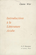 Introduction a la Litterature Arabe.