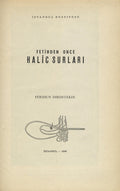 Fetihden once Halic Surlari. [Estuary Walls before conquest].