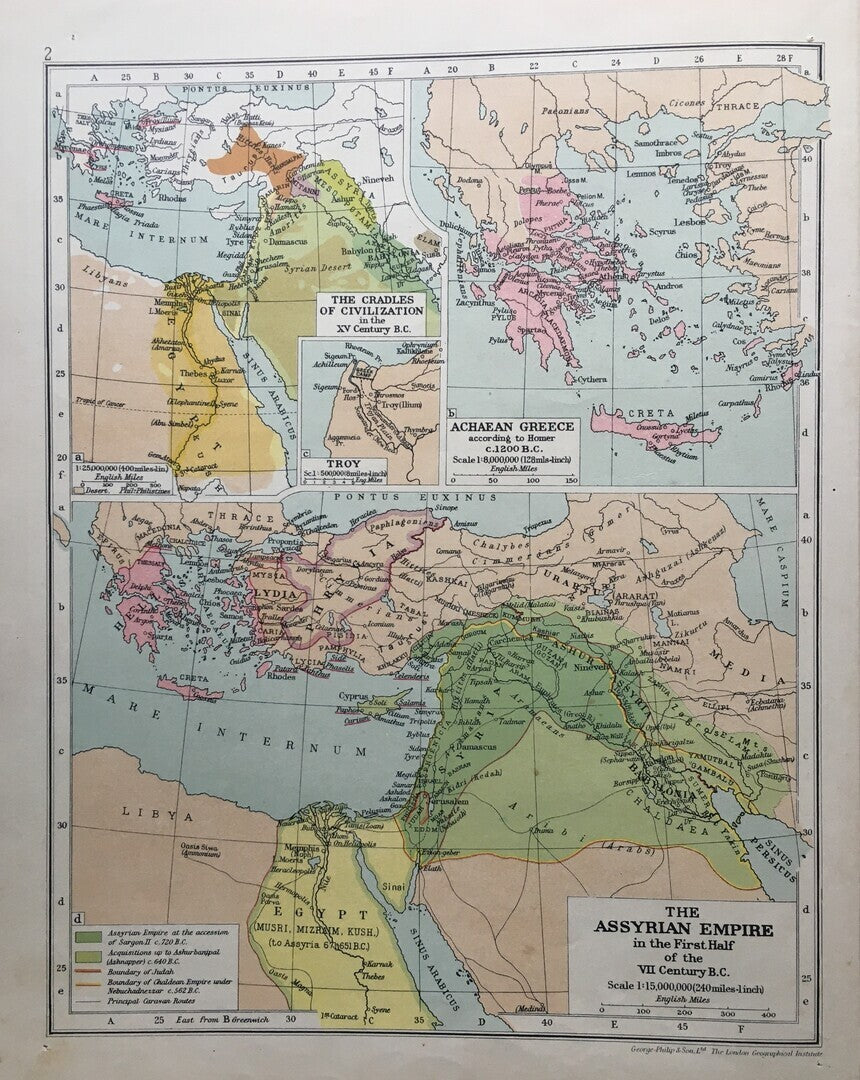 The March of Man. A chronological record of peoples and events from prehistoric times to the present day.