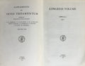 Congress Volume Uppsala 1971. Supplements to Vetus Testamentum, Volume XXII.