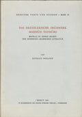 Das Erzahlerische Fruhwerk Mahmud Taymurs. Beitrag Zu Einem Archiv der Modernen Arabischen Literatur.