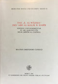 Das “K. Al-Wadiha”. Des ‘Abd Al-Malik B. Habib. Edition Und Kommentar Zu Ms. Qarawiyyin 809/40 (Abwab Al-Tahara)