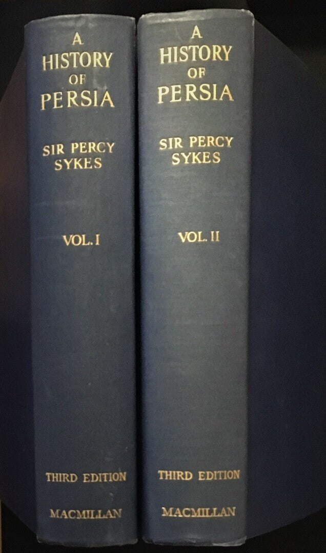 A History of Persia. TWO VOLUMES SET.