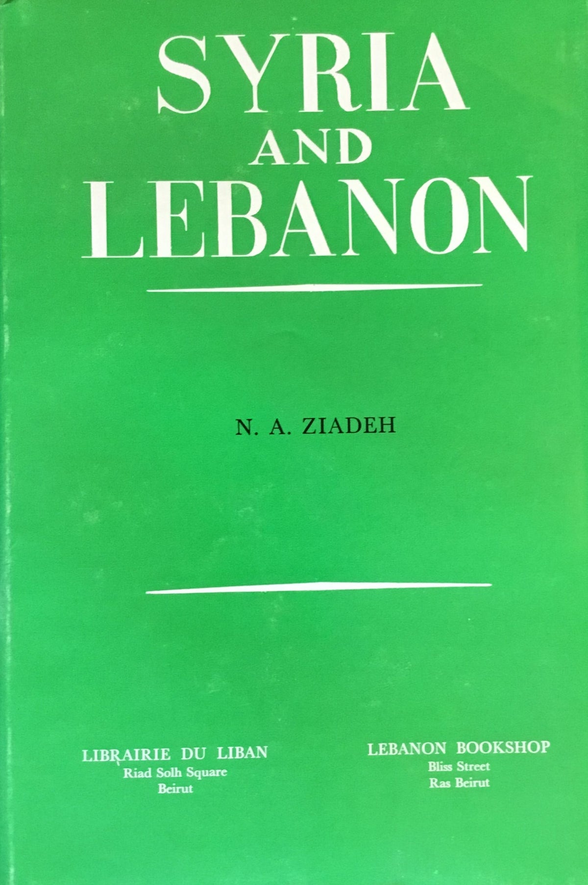 Syria and Lebanon.