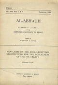 New Light on The Anglo-Egyptian Negotiations for The Conclusion of The 1936 Treaty.