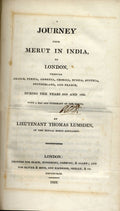 A Journey from Merut in India to London, through Arabia, Persia, Armenia, Georgia, Russia, Austria, Switzerland, and France, During The Years 1819 and 1820.