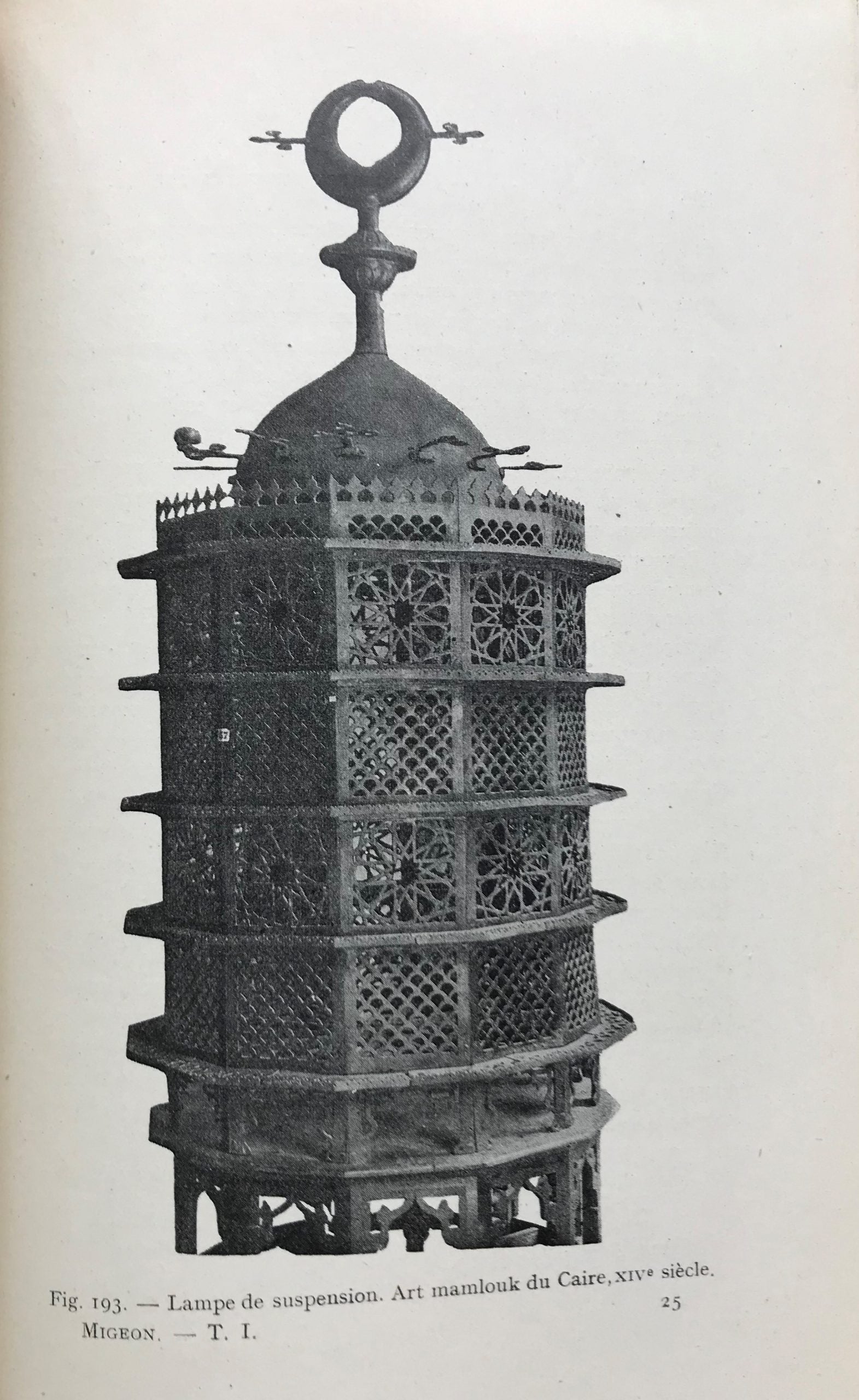 Manuel d'Art Musulman, Arts Plastiques et Industriels. VOLUME I ONLY.