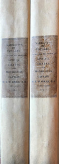 Narrative of Voyages to Explore The Shores of Africa, Arabia, and Madagascar. Performed in H. M. Ships Leven and Barracouta under the Direction of Captain W. F. W. Owen by Command of The Lords Commission of The Admiralty. TWO VOLUMES.