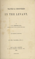 Travels and Discoveries in The Levant. TWO VOLUMES.