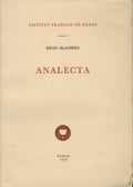 Analecta.