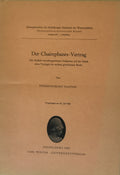 Der Chairephanes-Vertrag. Der Einfluß unvorhergesehener Ereignisse auf den Inhalt eines Vertrages im antiken griechischen Recht.