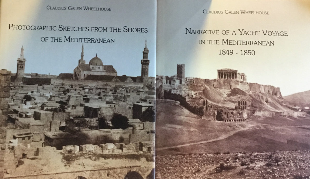 Narrative of a Yacht Voyage in The Mediterranean 1849-1850 + Photographic Sketches from The Shores of The Mediterranean. TWO VOLUMES IN A SLIP CASE.