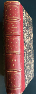 Bulletin de la Societe de Geographie, Redige avec le Concours de la Section de Publication. Sixieme Serie - Tome VIII. Annee 1874, Juillet - Decembre.