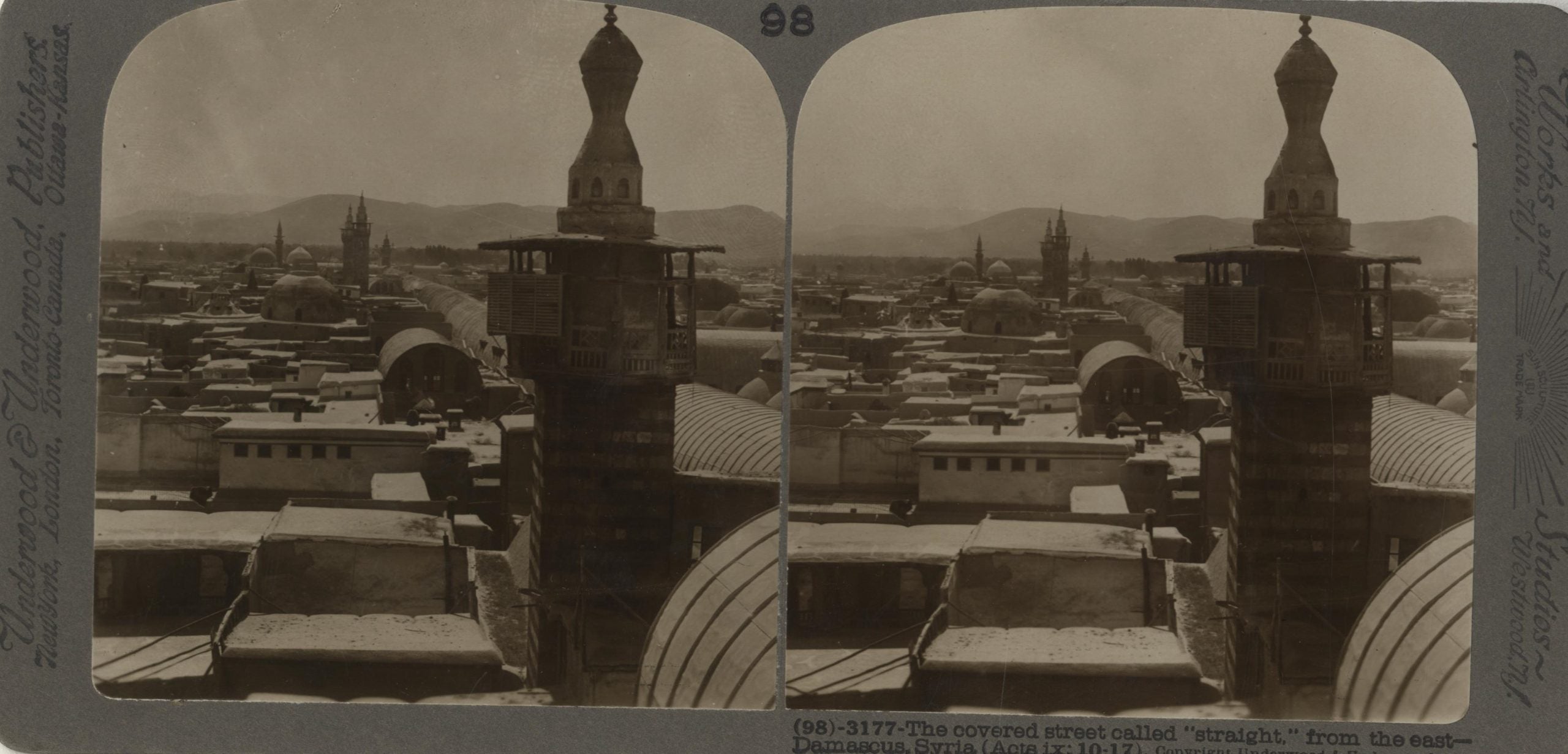 The Underwood Travel Library, Palestine.