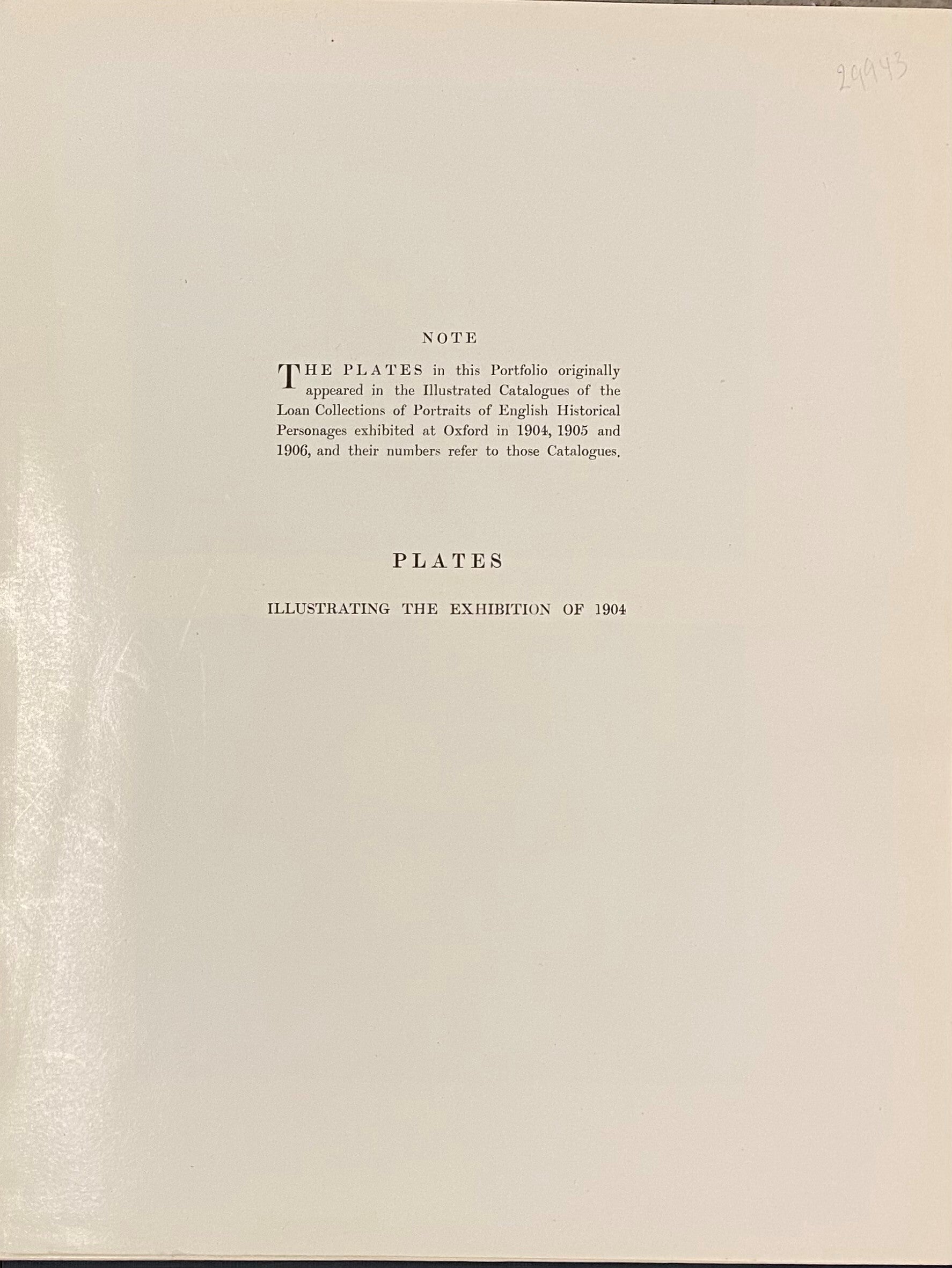 Plates Illustrating the Exhibition of 1904, 1905 & 1906.