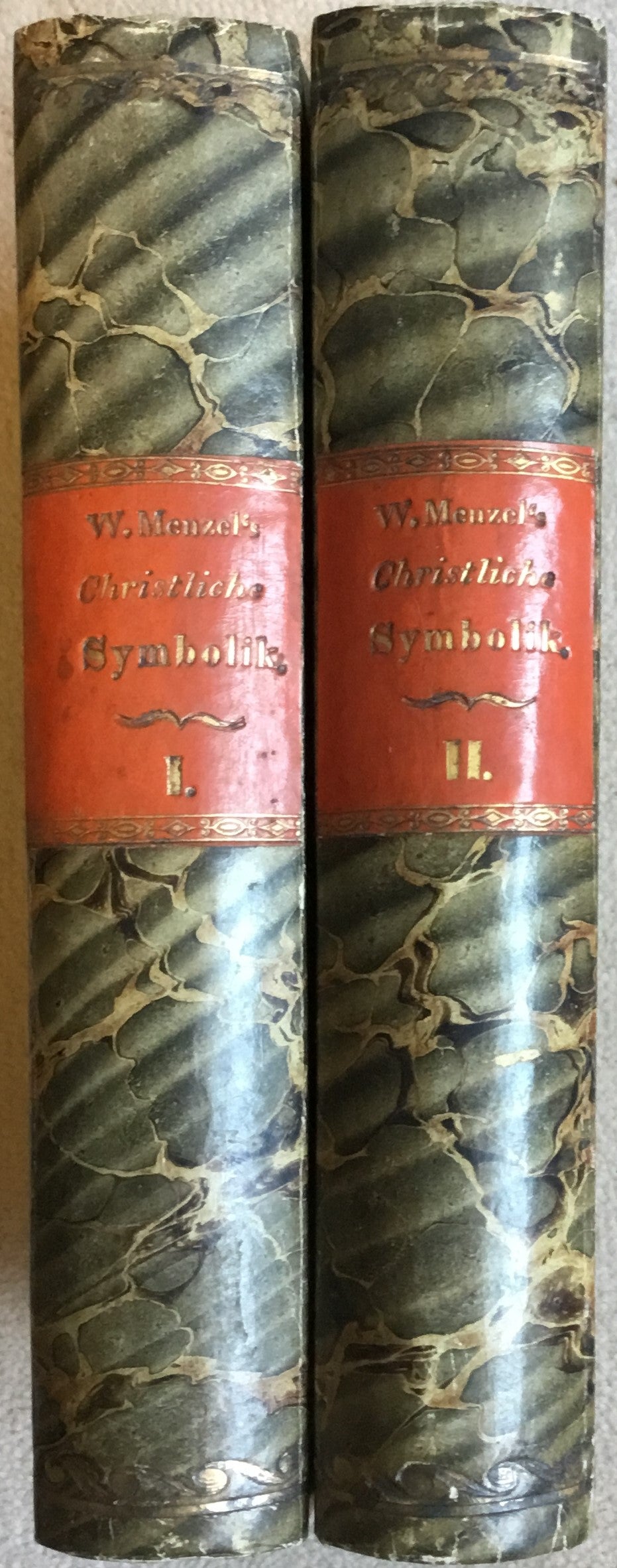 Christliche Symbolik. TWO VOLUMES.