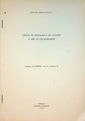 Cartas de Fernando I de Aragon a Abu ‘Ali de Marrakus.