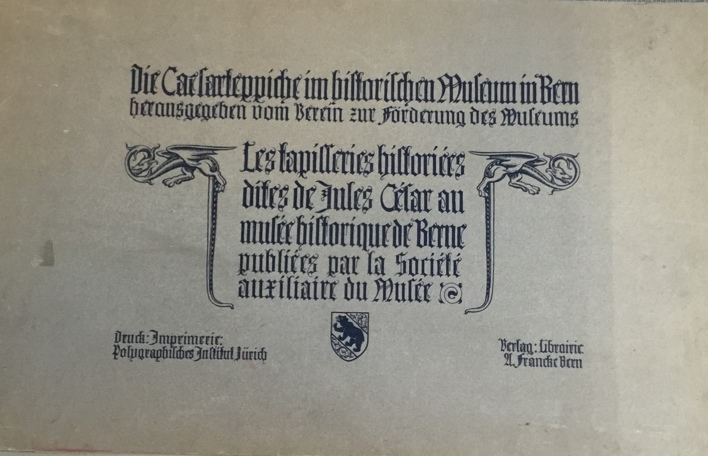 Die Cäsar-Teppiche im Historischen Museum zu Bern.