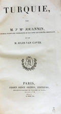 Turquie. l’Univers. Histoire et Description de Tous le Peuples.