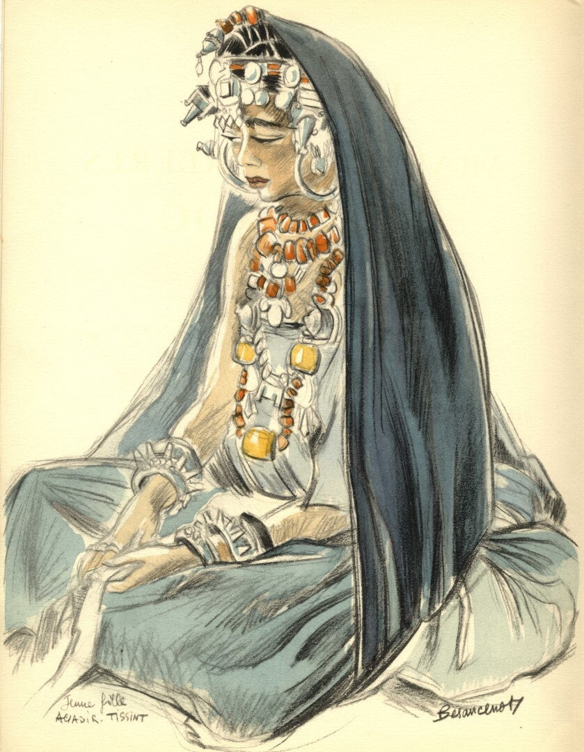 Bijoux Arabes et Berbères du Maroc.