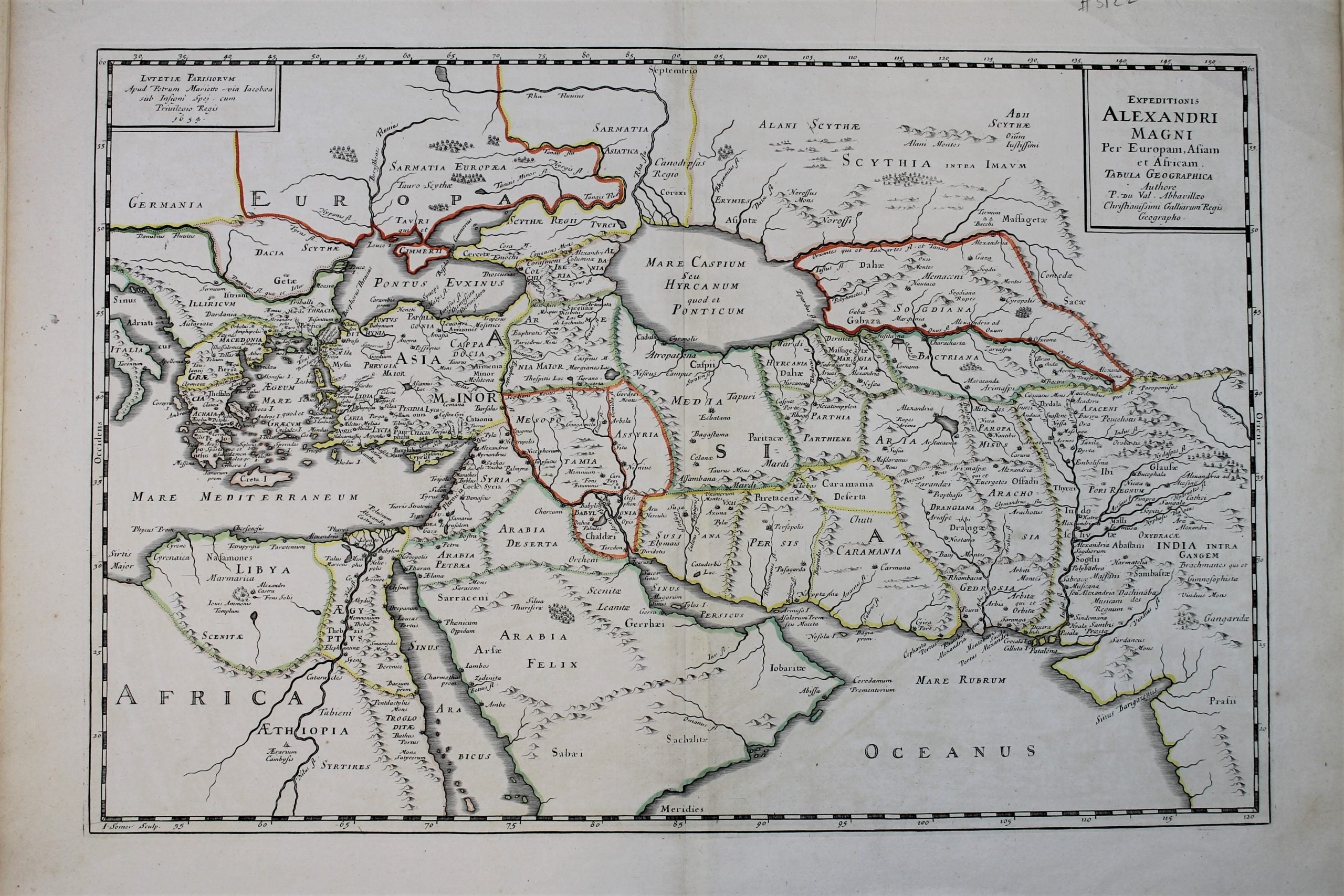 Expeditionis Alexandri Magni. Per Europam, Asiain et Africam.