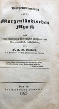Blüthensammlung aus der Morgenländischen Mystik.