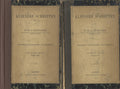 Kleinere Schriften; Gesammelt, Durchgesehen Und Vermehrt. TWO VOLUMES OF THREE.