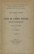 Le Livre de l’Impot Foncier. [Kitab al-Kharadj.]