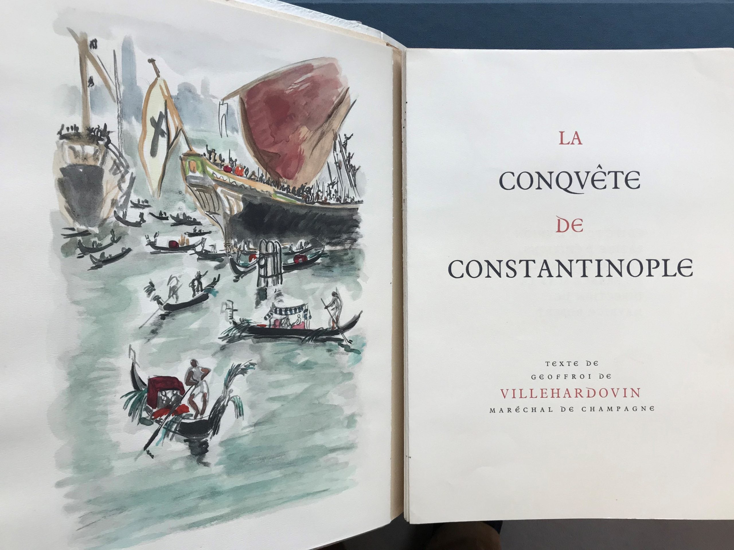La Conquete de Constantinople.