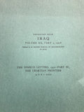 The Nimrud Letters, 1952 - Part IV: The Urartian Frontier.