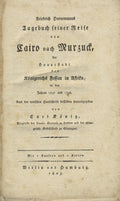 Tagebuch Seiner Reise von Cairo nach Murzuck der Hauptstadt des Königreichs Fessan in Afrika in den Jahren 1797 und 1798. Aus der Deutschen Handschrift desselben herausgegeben von Carl König.