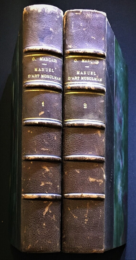 Manuel d’Art Musulman, L’Architecture Tunisie, Algerie, Maroc, Espagne, Sicile. TWO VOLUMES.