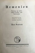 Armenien Beitrage zur Armenischen Landes - und Volkskunde.