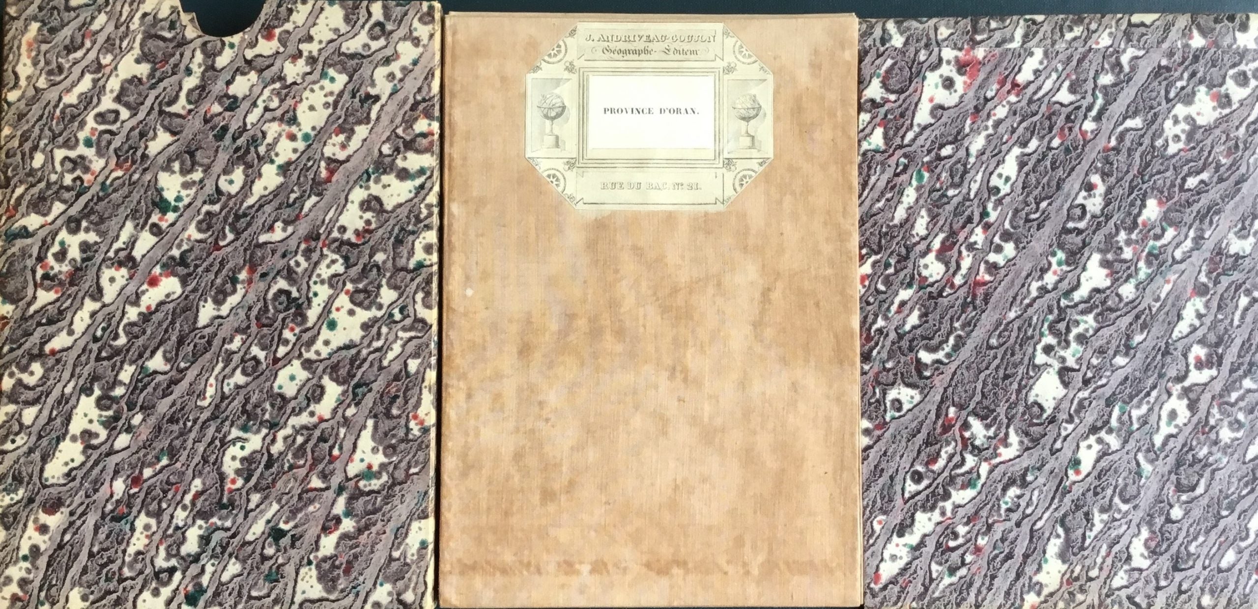 Carte de l’Algerie d’Apres les Levees et les Reconnaissances des Officiers d’Etat Major Publiee le depot de la guerre etant directeur le Colonel Blondel.