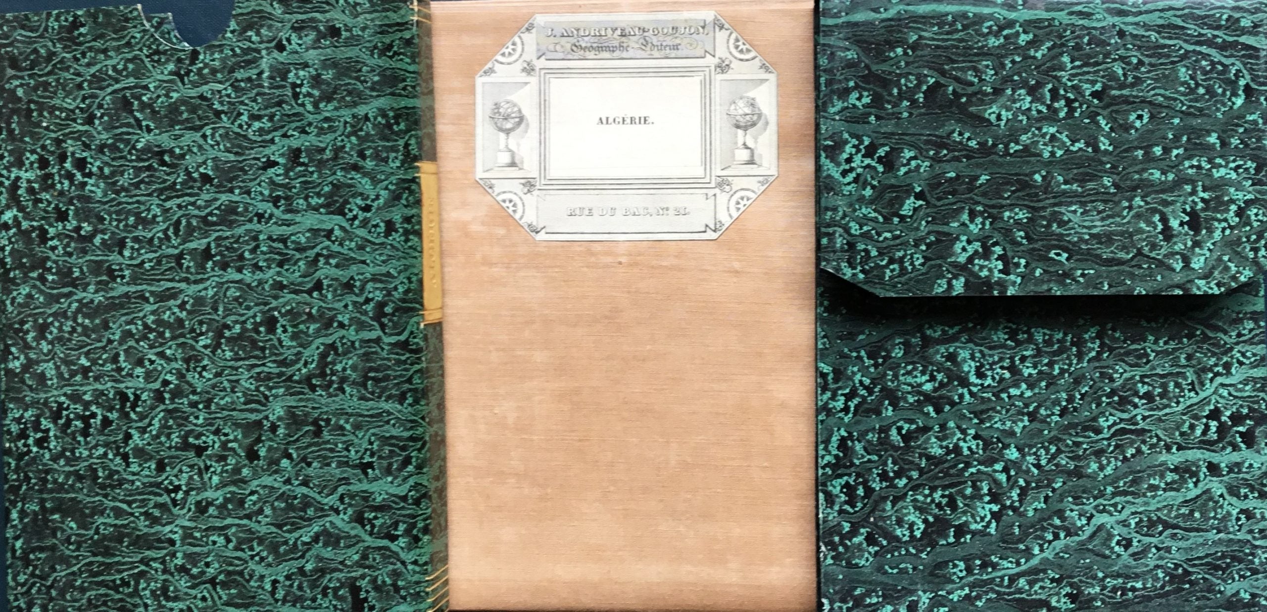 Cartes des regences d’Alger et du Tunis dressee par les Colonel Lapie.