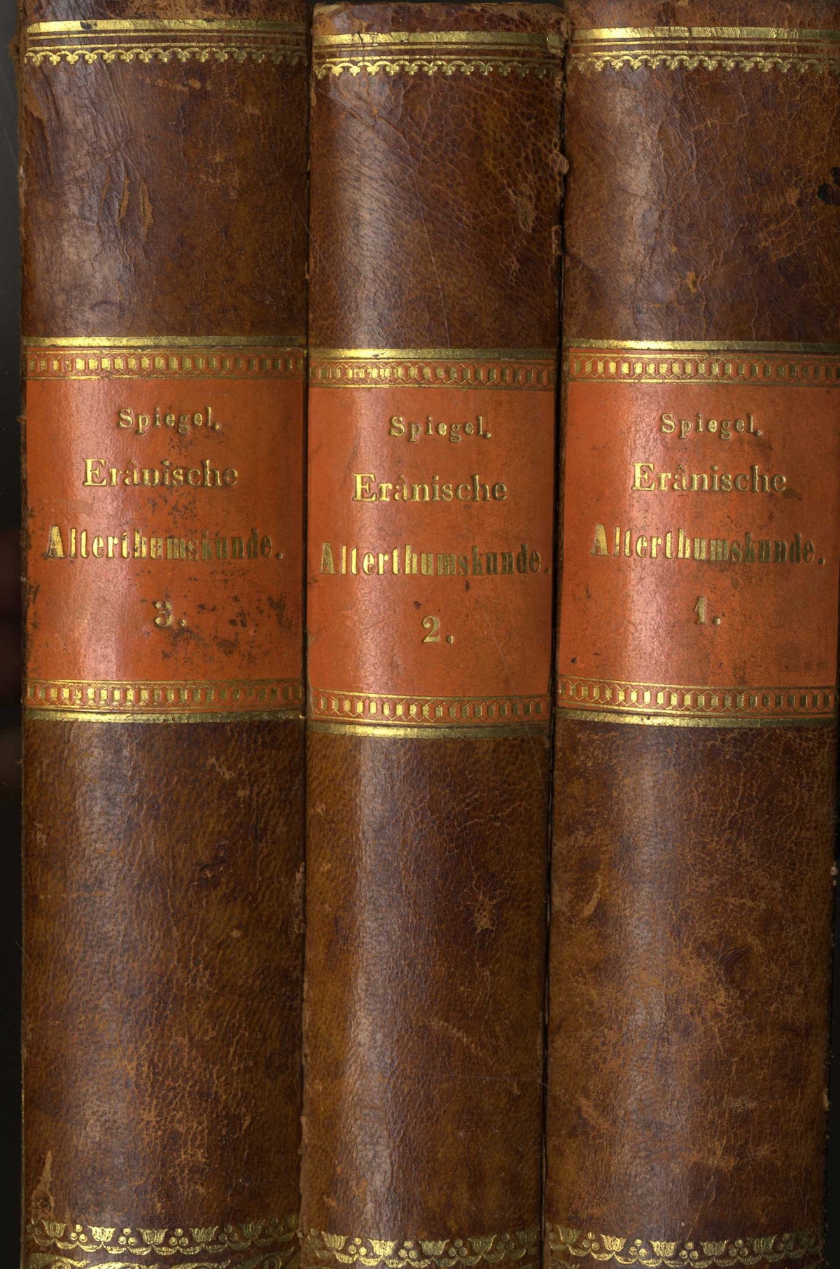 Eranische Alterthumskunde. THREE VOLUMES.