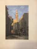 Mosque in Cairo in the Evening Sun.