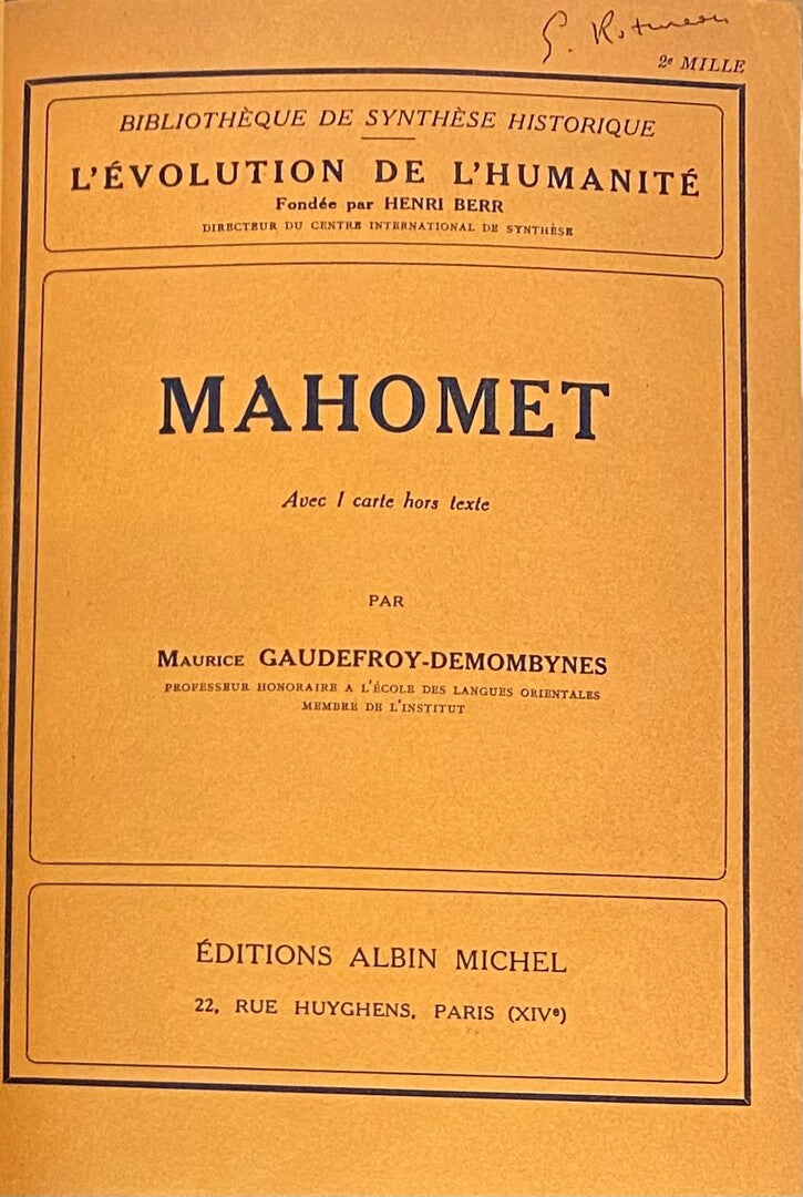 Mahomet.