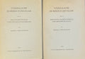 Volksglaube im Bereich des Islam. TWO VOLUMES.