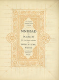 Sindbad le Marin, et d'autres contes des Mille et Une Nuits.